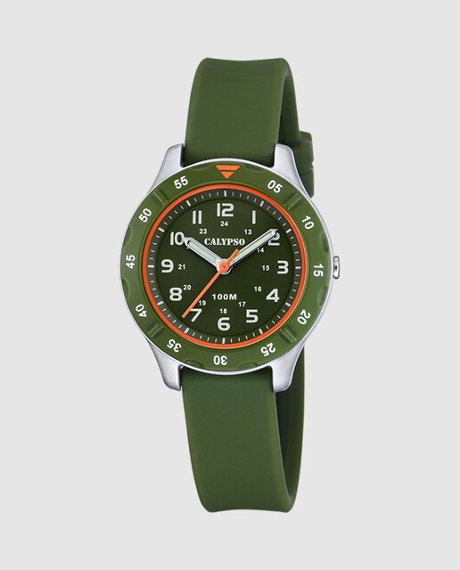 Imagen 0 de Reloj de niño K5847/2 Junior Collection de caucho verde