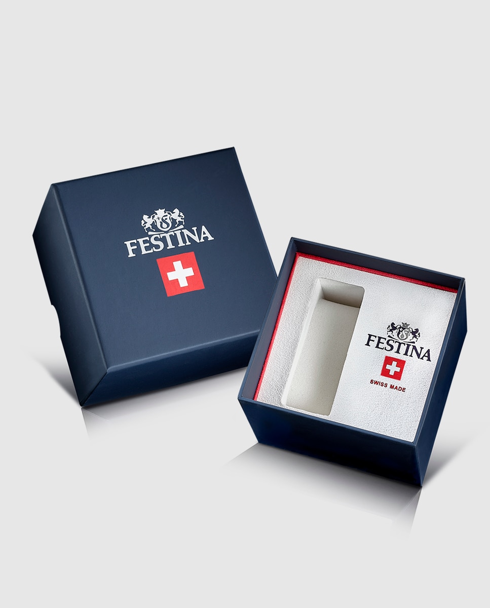 Reloj de hombre F20060/2 Swiss Made Classics de piel azul Azul-2