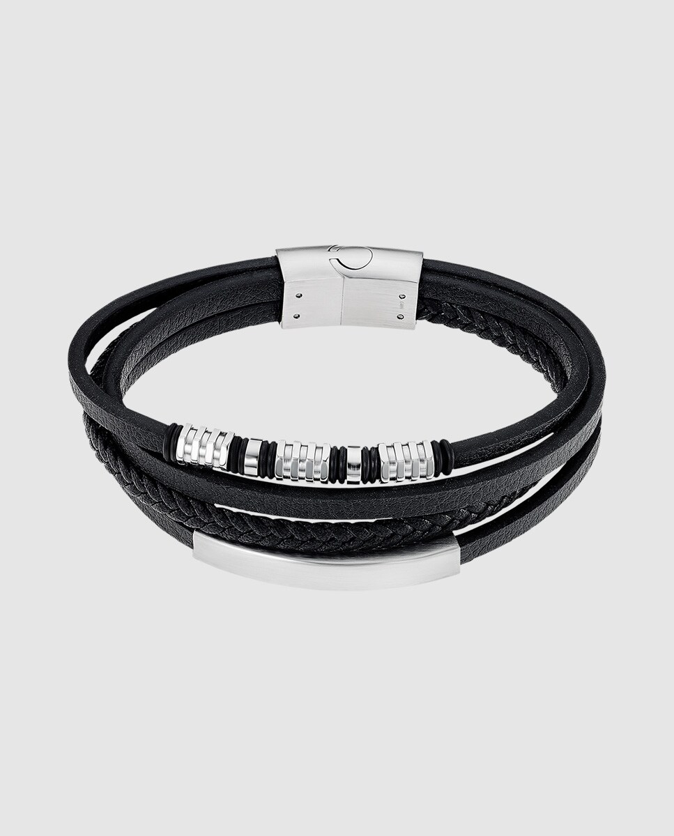 Pulsera de hombre Lotus Style LS2383-2/1 Men In Black de acero