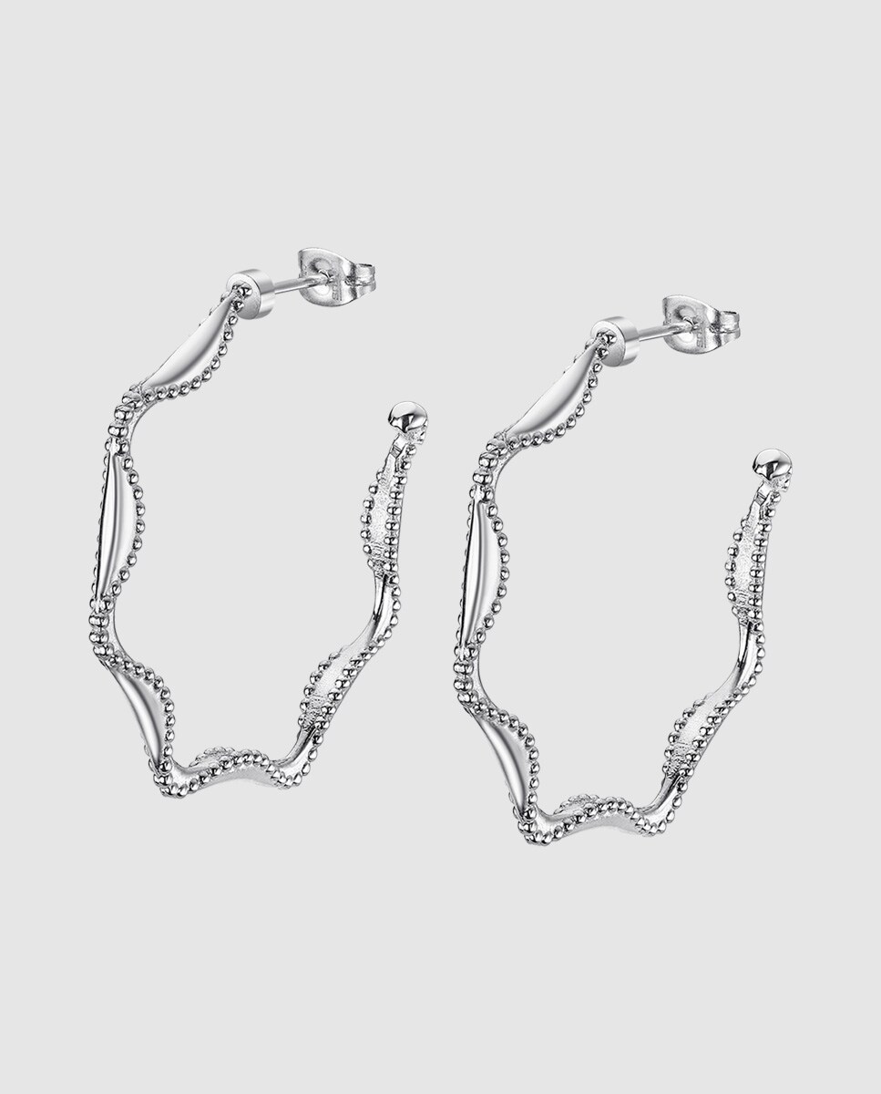 Pendiente Lotus Style LS2352-4/1 Urban Woman de acero inoxidable acabado brillo Plata-1