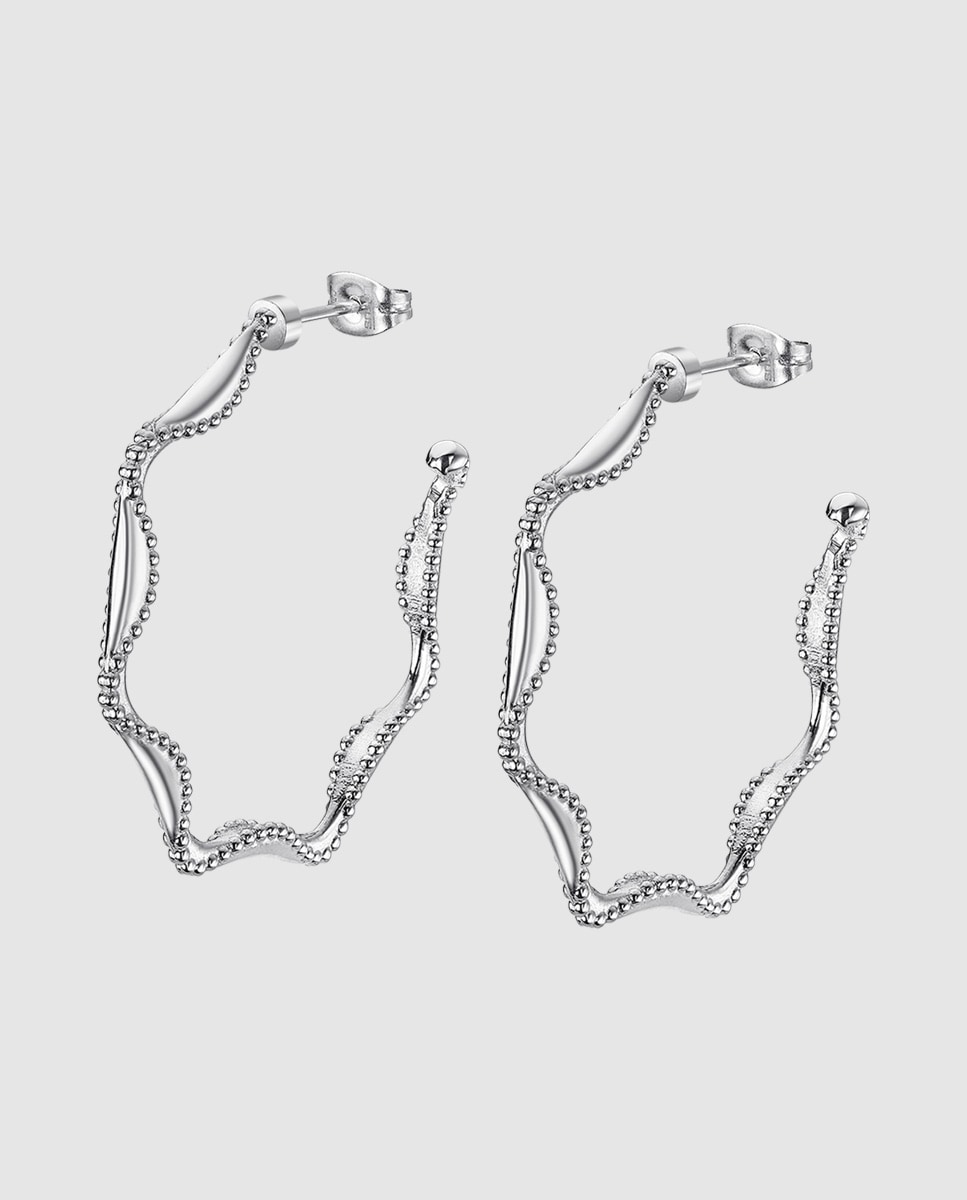 Pendiente Lotus Style LS2352-4/1 Urban Woman de acero inoxidable acabado brillo Plata-1