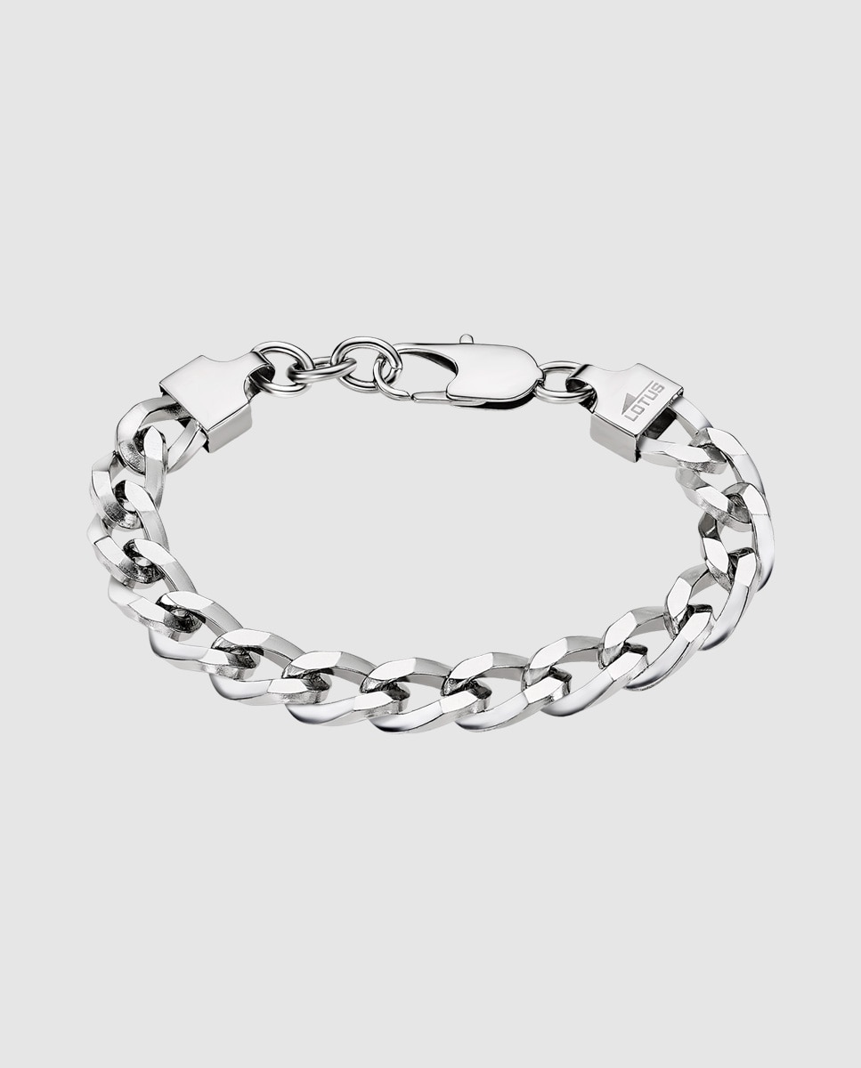Pulseira Lotus Style Ls2361-2/1 Men In Black de Aço Inoxidável com Acabamento Brilhante Prateado-1