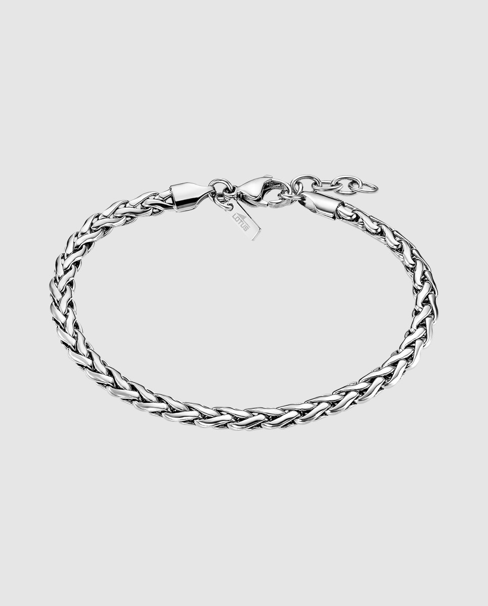 Pulseira Lotus Style Ls2366-2/1 Urban Man de Aço Inoxidável com Acabamento Brilhante Prateado-1