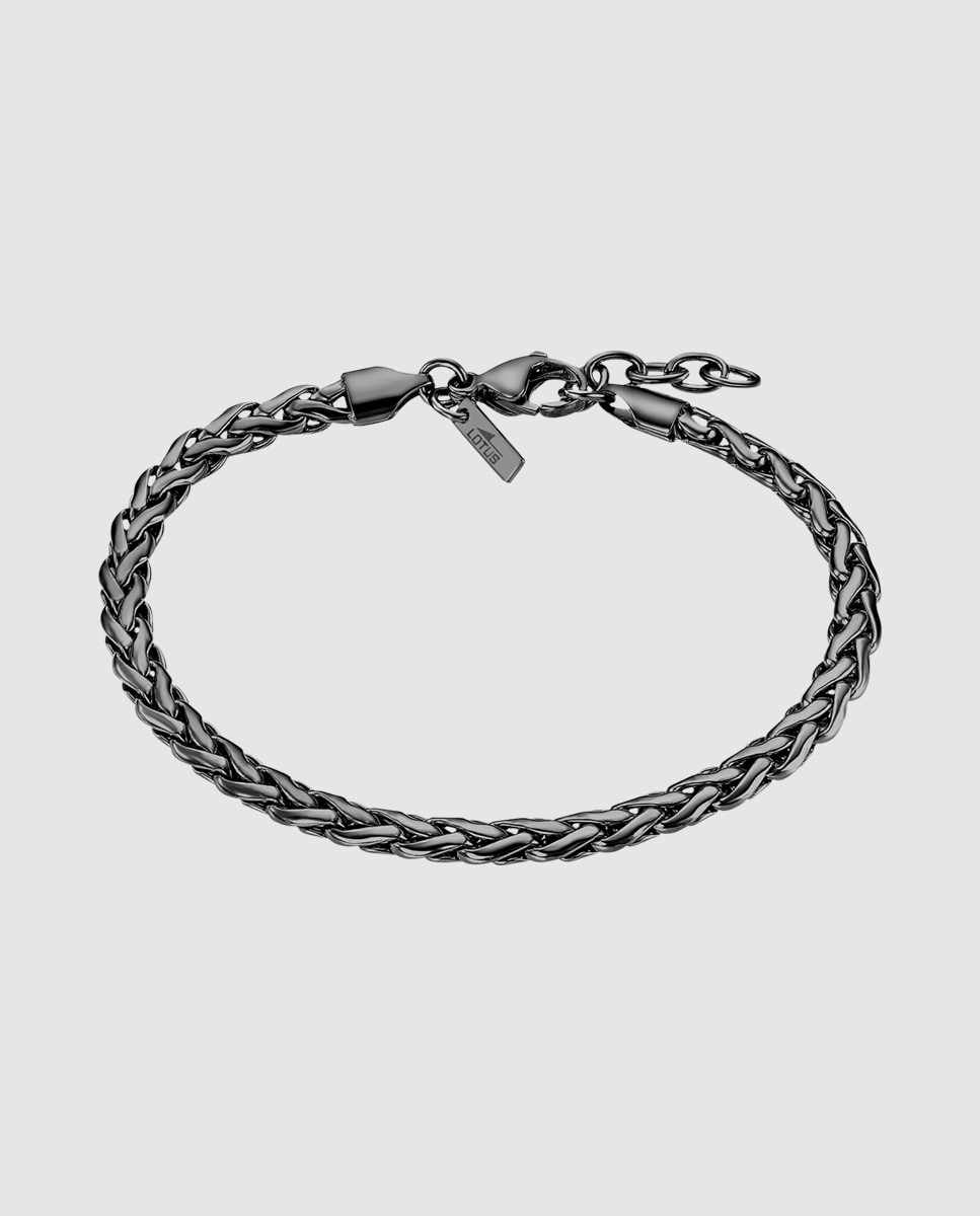 Pulsera de hombre Lotus Style LS2366-2/3 Urban Man de acero inoxidable acabado brillo Negro-1
