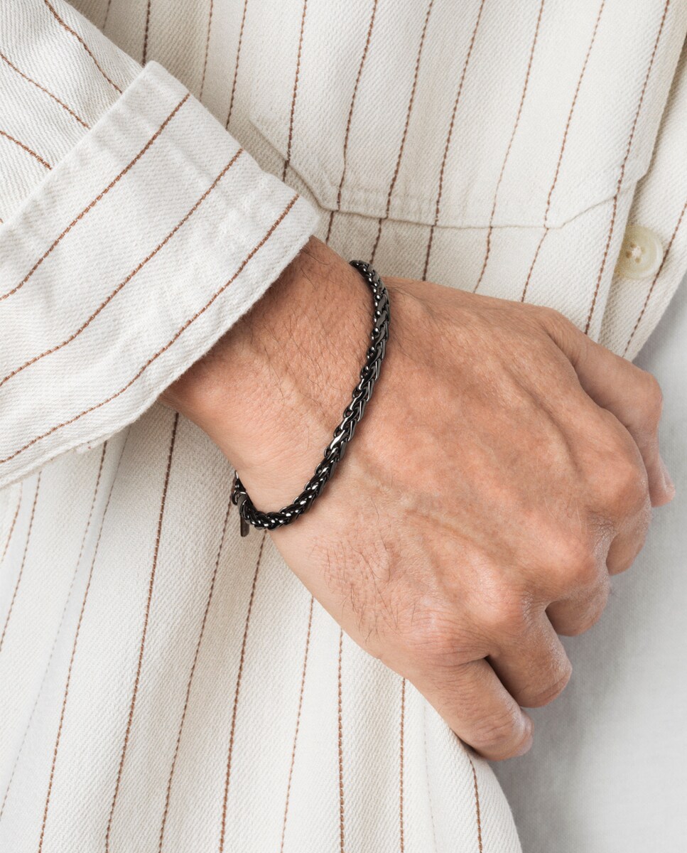 Pulsera de hombre Lotus Style LS2366-2/3 Urban Man de acero inoxidable acabado brillo Negro-2