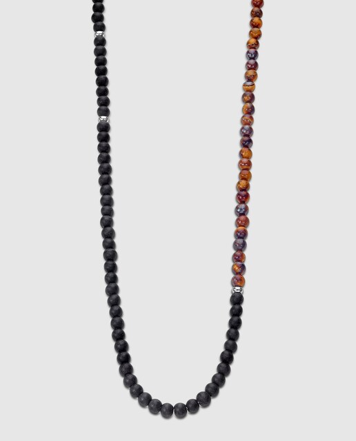 Imagen 0 de Collar de hombre Lotus Style LS2372-1/1 Urban Man de acero inoxidable acabado mate con bola