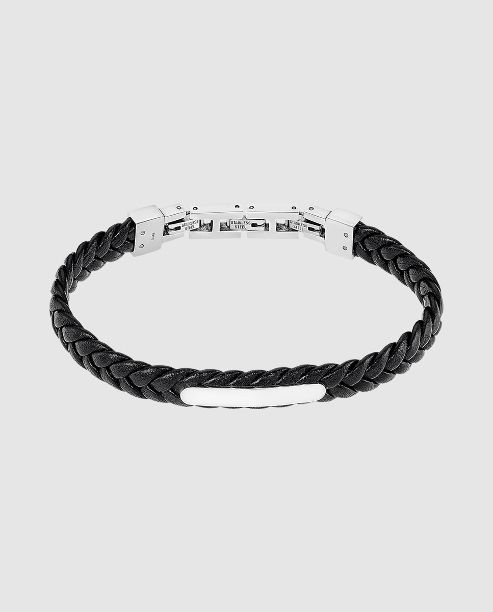 Pulseira Lotus Style Ls2385-2/1 Men In Black de Aço Inoxidável com Acabamento Brilhante Prateado-1