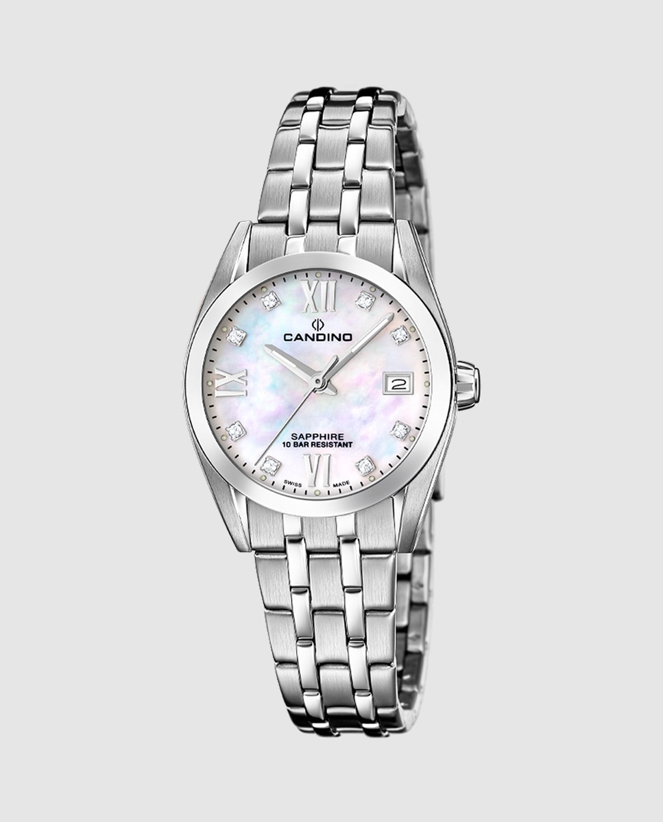 Imagen 0 de Reloj de mujer c4703/d classic ladies de acero plata Plata