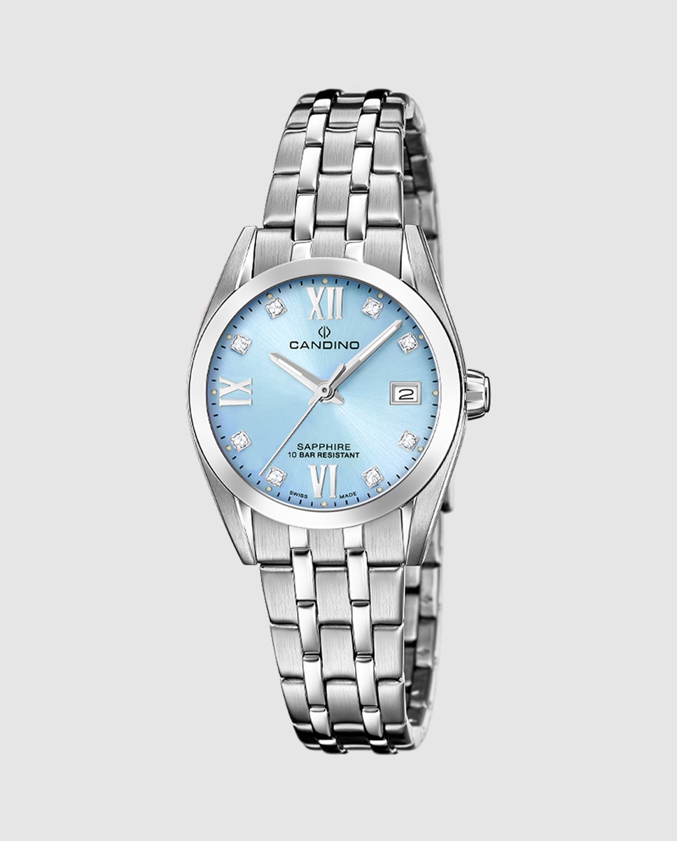 Imagen 0 de Reloj de mujer c4703/f classic ladies de acero plata Plata