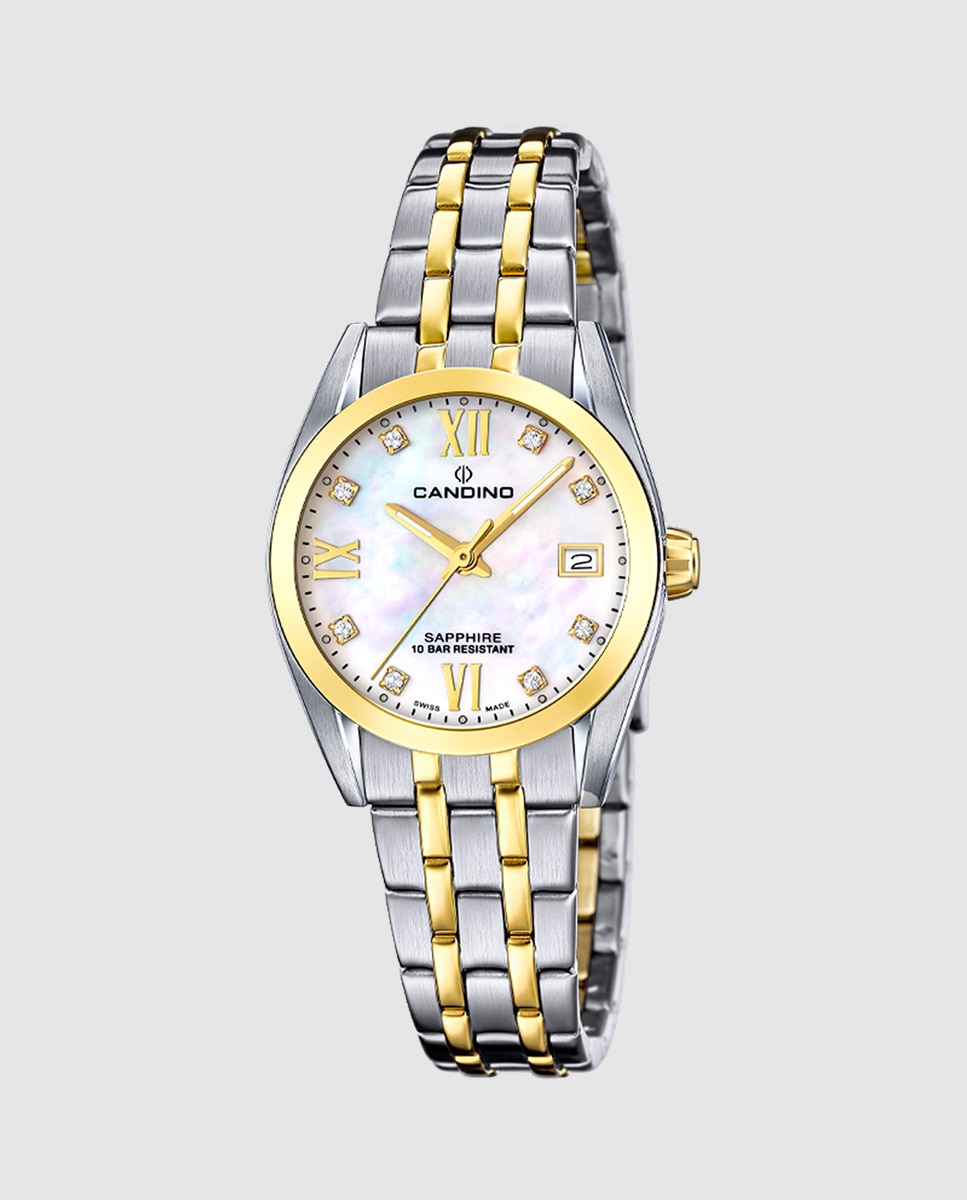 Imagen 0 de Reloj de mujer c4704/e classic ladies de acero multicolor Multicolor