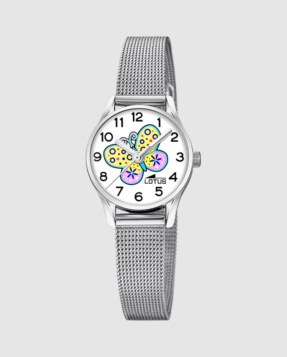 Reloj infantil de niña 18571/k junior collection de acero plata con pulsera de regalo - LOTUS - Plata Plata-2