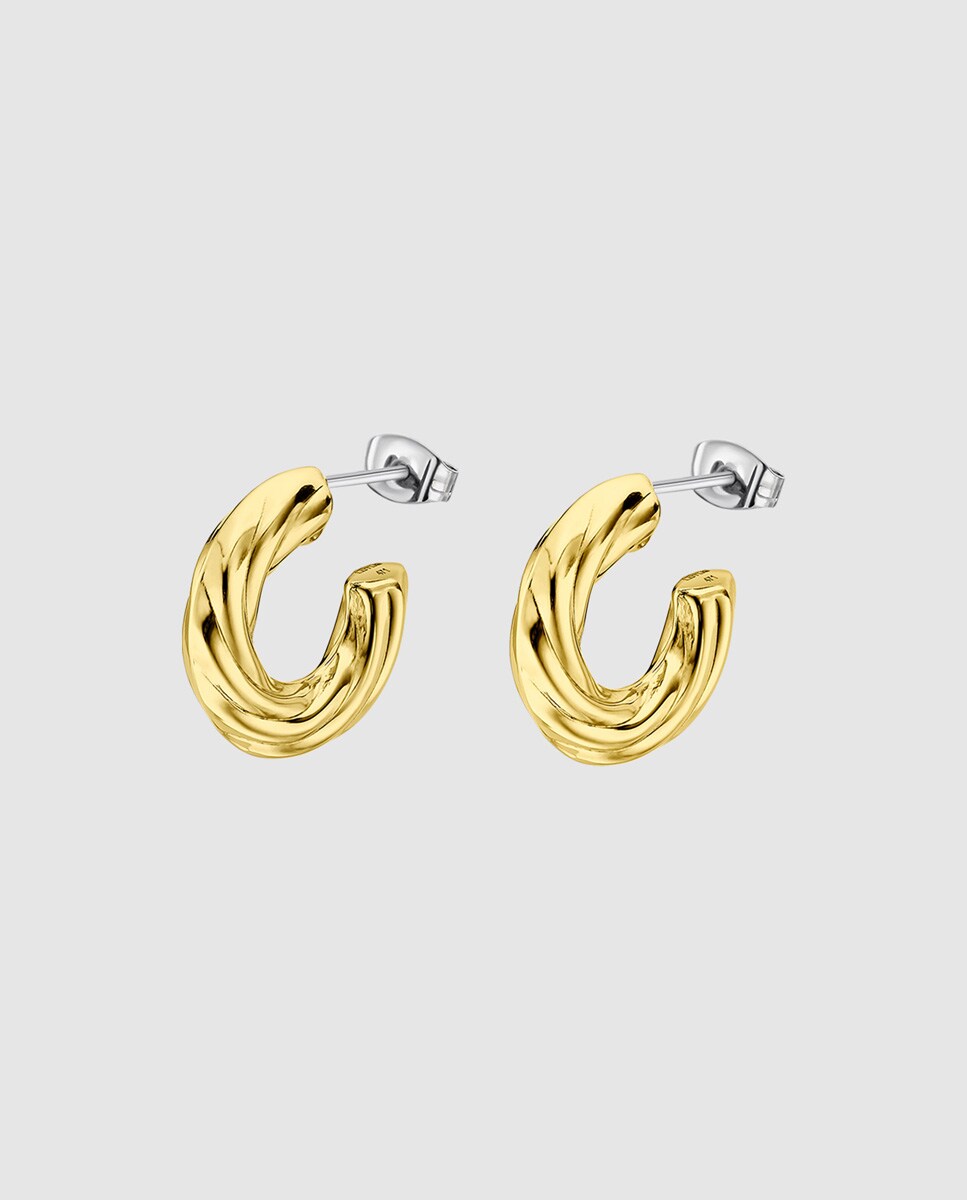 Pendientes Lotus Style LS2416-4/2 Urban Woman de acero inoxidable acabado brillo Oro-1
