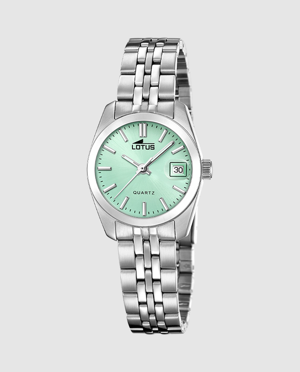 Lotus Orologio Da Donna 18992/6 Freedom - Cassa E Cinturino In Acciaio Inossidabile 316L Grigio - Quadrante Nero - Quarzo, Resistenza 5 ATM