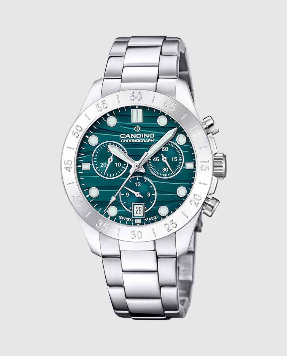 Reloj de mujer C4783/4 Lady Casual de acero plata Plata-1