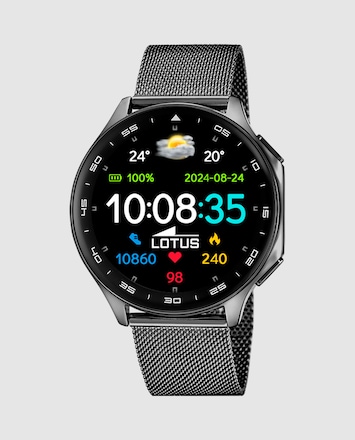 Reloj de hombre 50050/4 Smartwatch de acero negro · LOTUS · El
