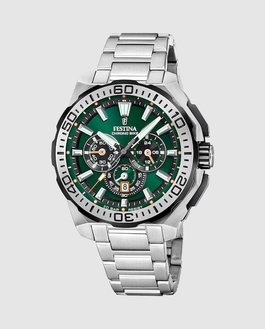 Imagen 0 de Reloj de hombre F20724/3 Chrono Bike de acero plata