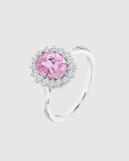 Imagen 0 de Anillo Lotus Silver LP3459-3 Colors de plata acabado brillo con circonita y motivo geométrico