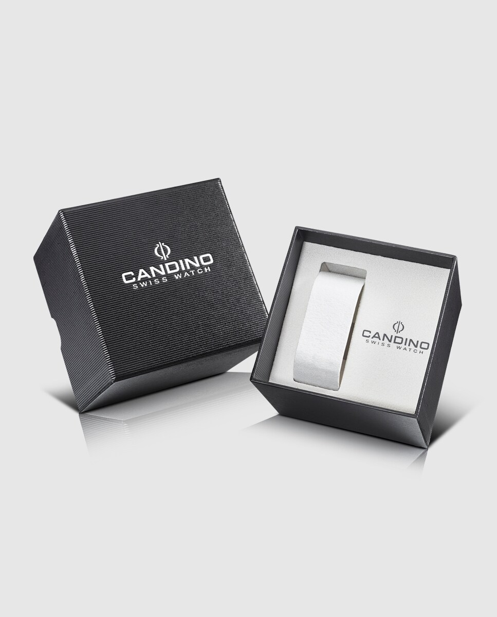 Reloj de mujer C4777/6 Lady Elegance de caucho blanco Blanco-2