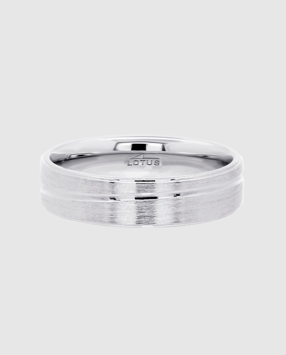 Anillo lotus silver lp3864-3 love ring de plata acabado mate - Plata Plata-3