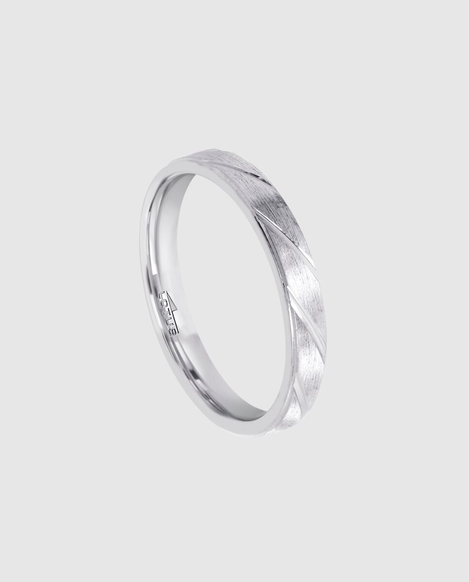 Anillo lotus silver lp3862-3 love ring de plata acabado mate - Plata Plata-2