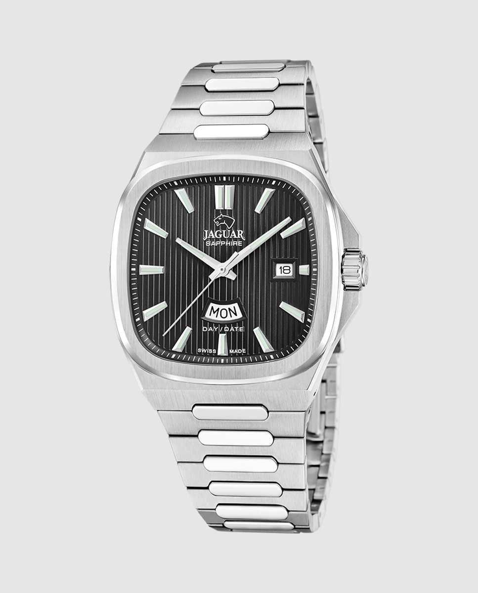 Imagen 0 de Reloj de hombre j1049/4 rondcarre de acero plata Plata