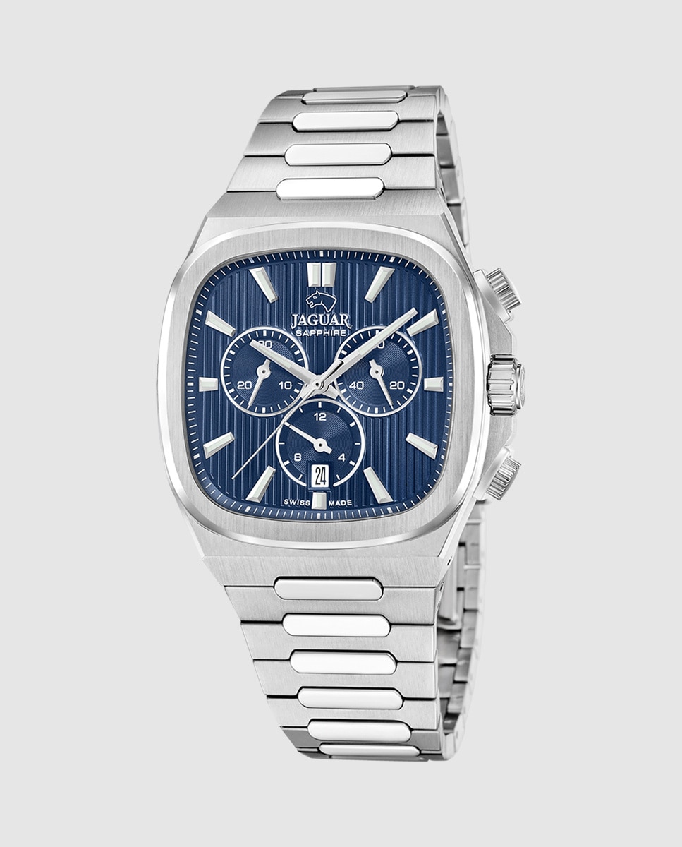 Imagen 0 de Reloj de hombre j1048/2 rondcarre de acero plata Plata