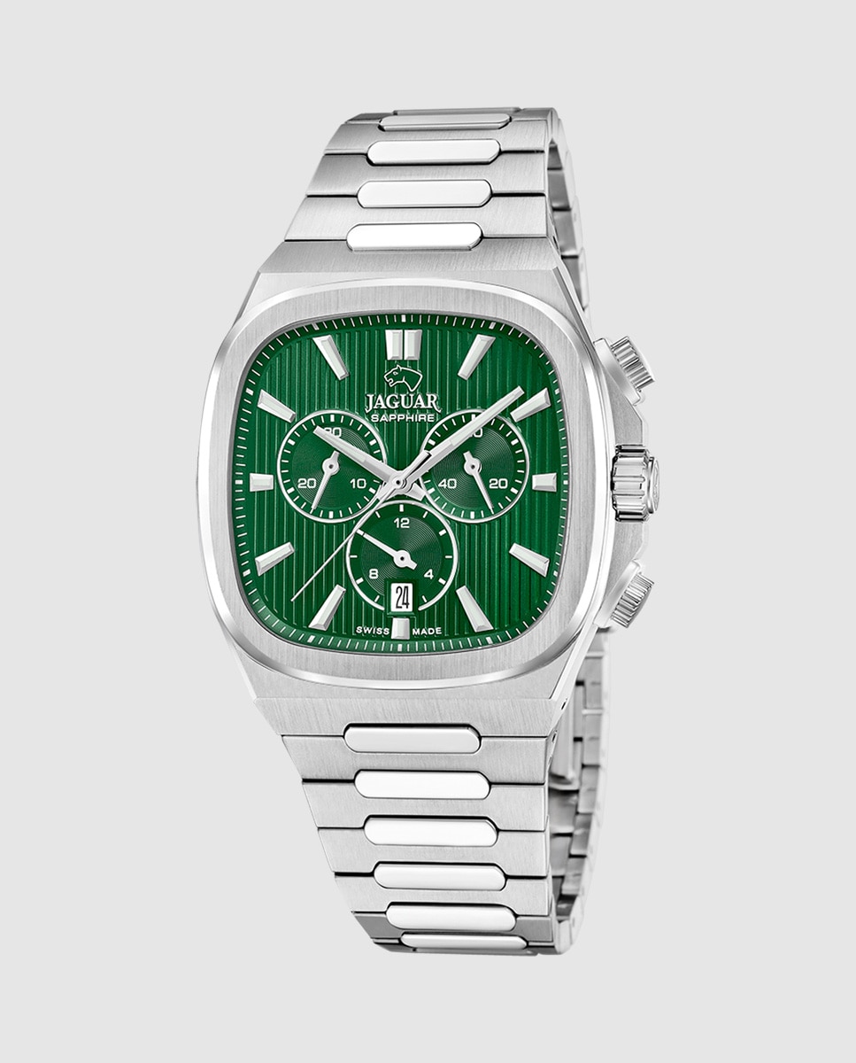 Imagen 0 de Reloj de hombre j1048/3 rondcarre de acero plata Plata