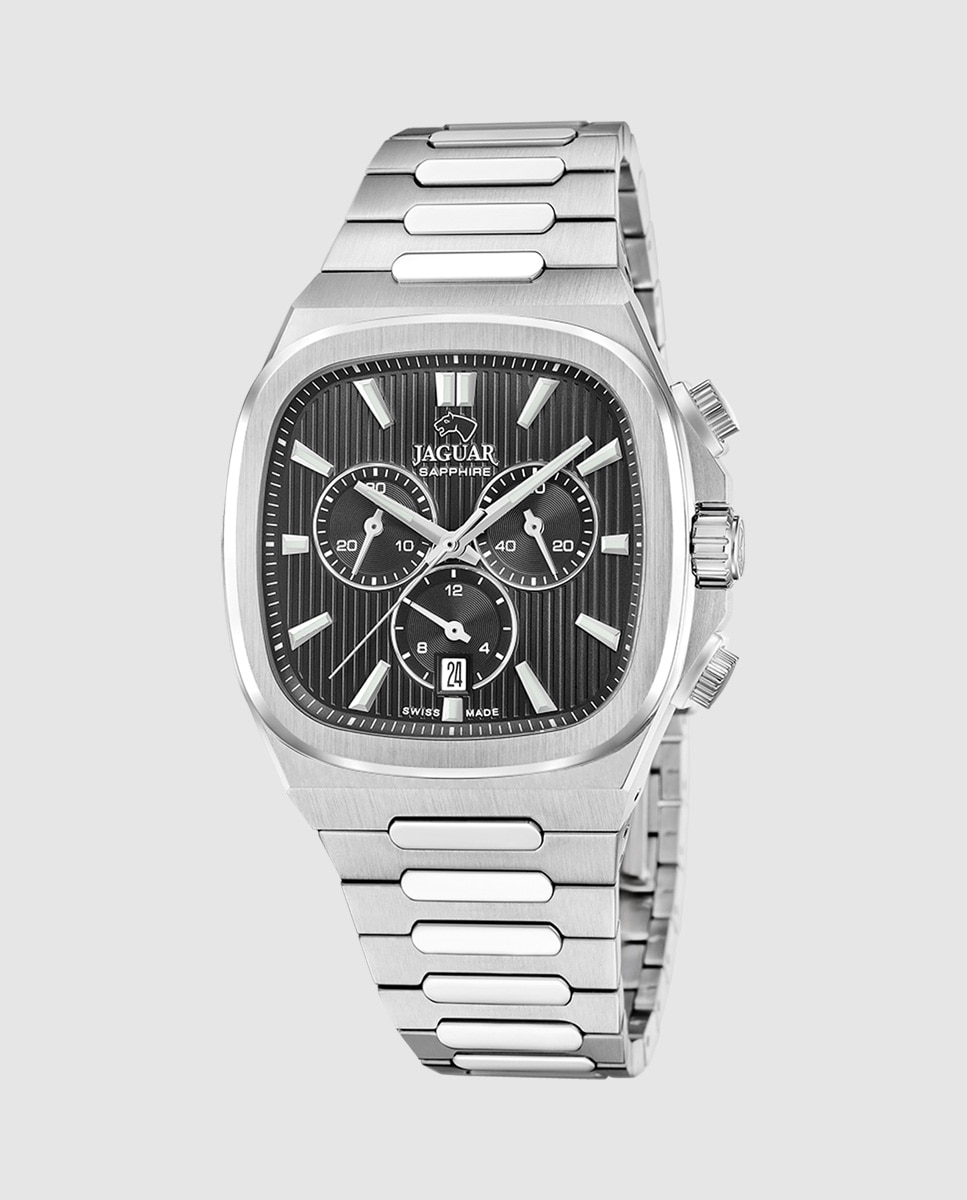 Imagen 0 de Reloj de hombre j1048/4 rondcarre de acero plata Plata
