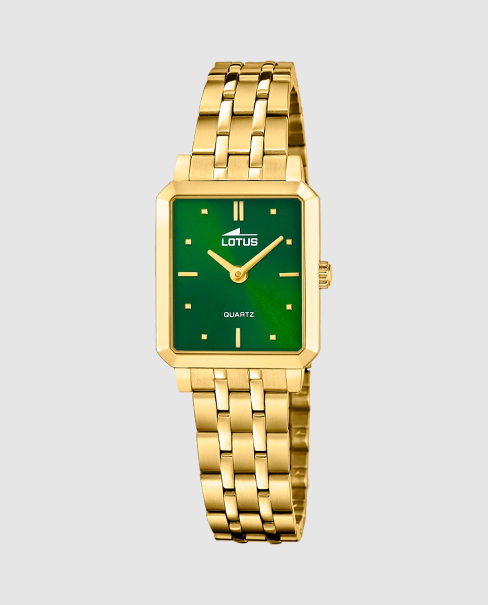 Reloj de mujer 19009/5 2gether en acero dorado con pulsera de acero de regalo - LOTUS - Oro Oro-2