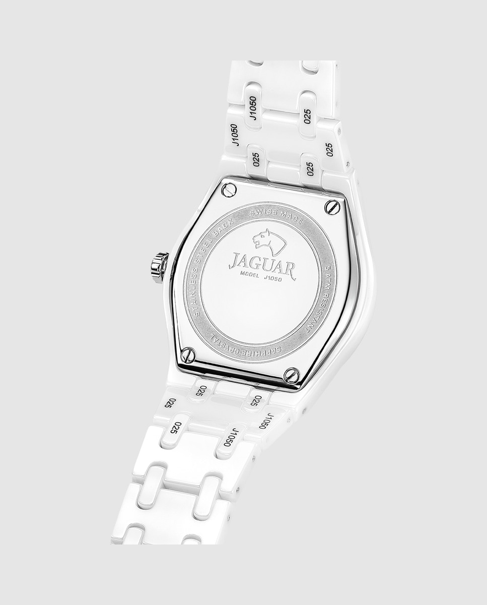 Reloj de mujer j1050/1 ceramic de cerámica - Jaguar - Blanco Blanco-2
