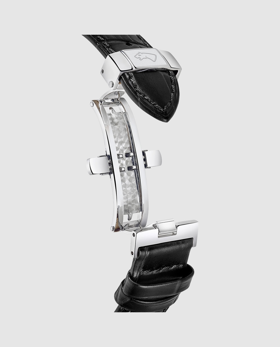 Reloj de hombre j1042/6 essentia de piel - Jaguar - Negro Negro-2
