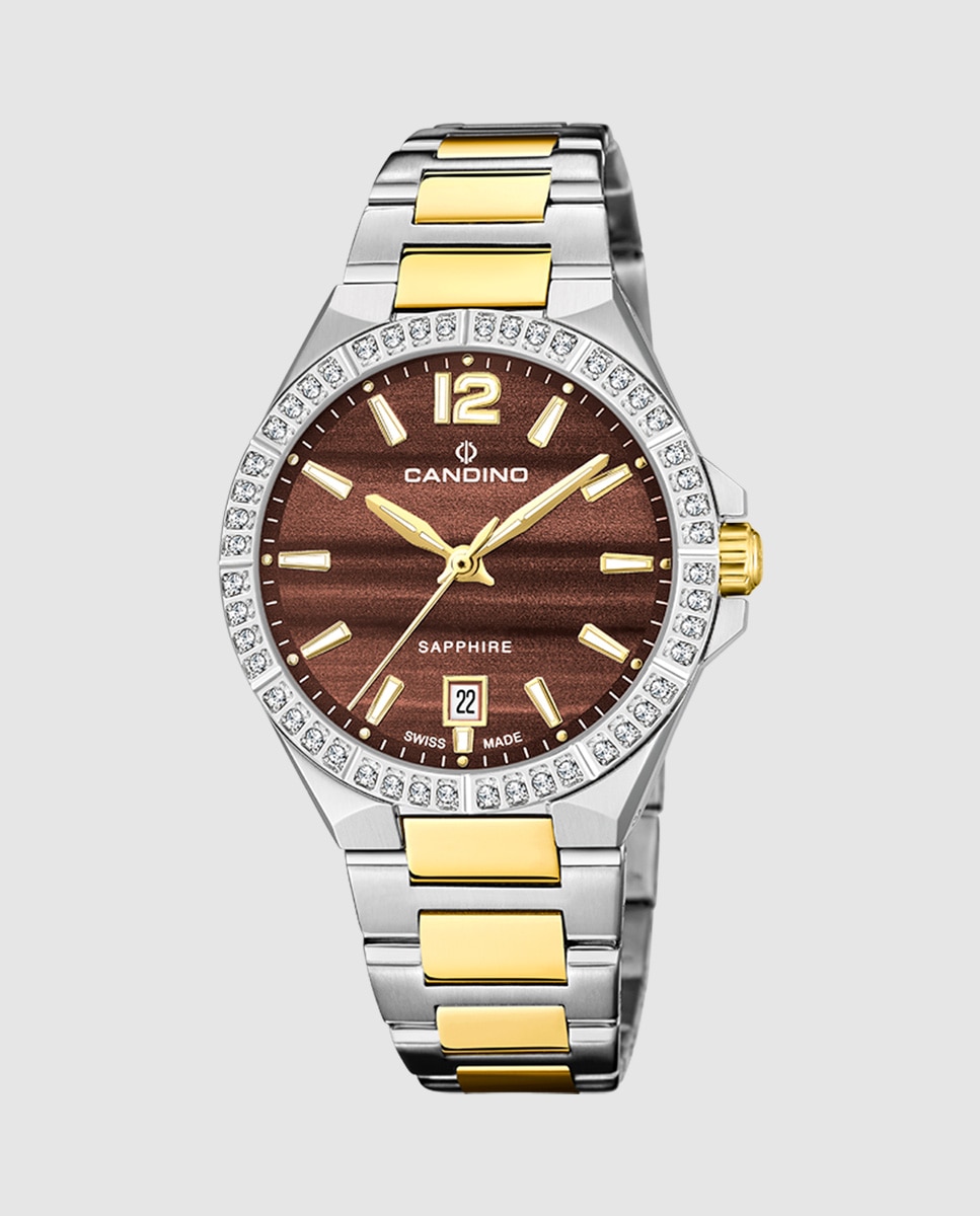 Imagen 0 de Reloj de mujer c4761/d classic ladies de acero multicolor Multicolor