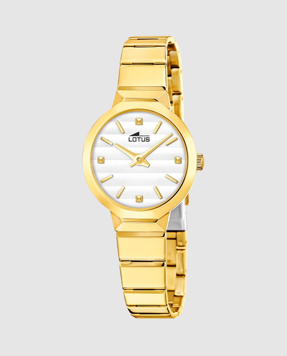 Reloj de mujer 19028/1 old money de acero - LOTUS - Oro Oro-1