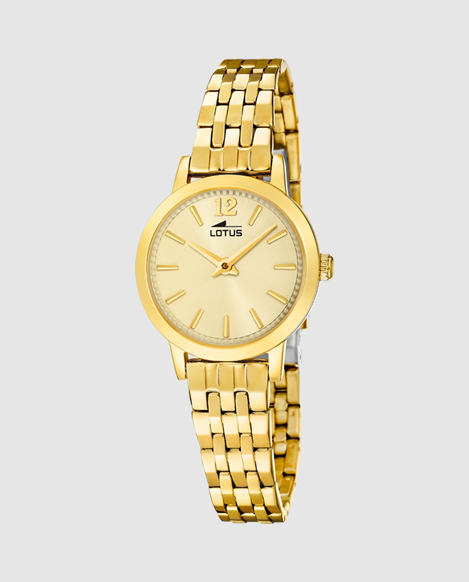 Reloj de mujer 19031/3 old money de acero - LOTUS - Oro Oro-1