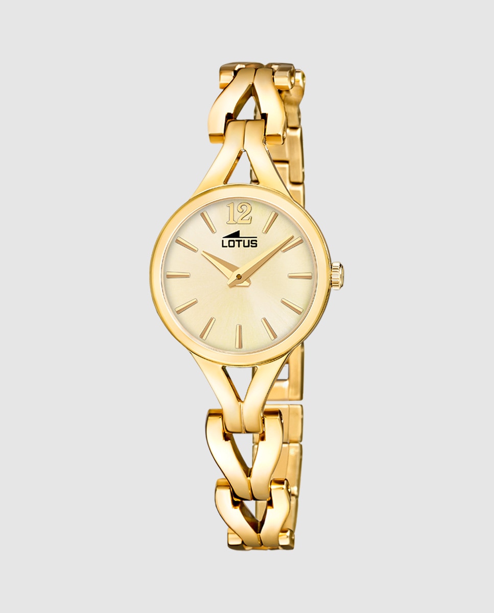 Reloj de mujer 19023/2 old money de acero - LOTUS - Oro Oro-1