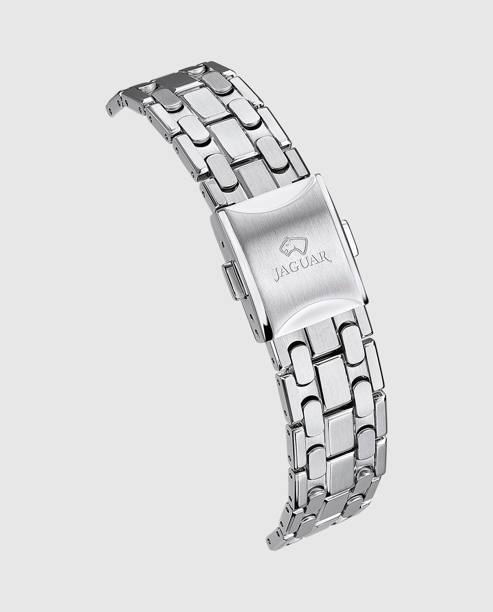 Reloj de mujer j1053/4 diplomatic de acero plateado Plateado Jaguar Plateado-5