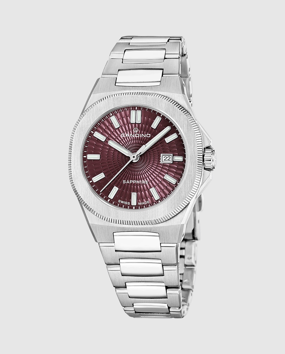 Imagen 0 de Reloj de mujer c4800/4 couple classic de acero plata Plata