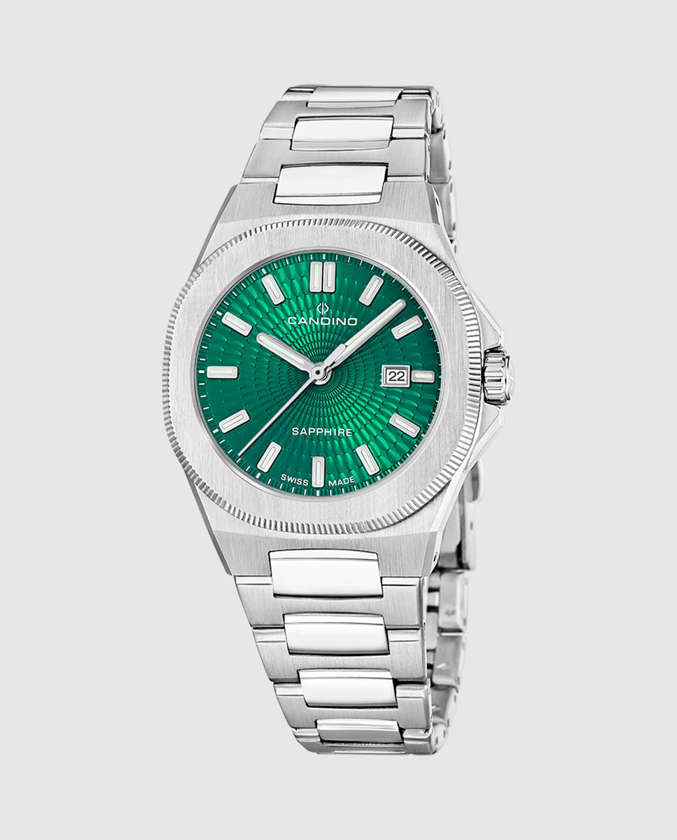Imagen 0 de Reloj de mujer c4800/5 couple classic de acero plata Plata