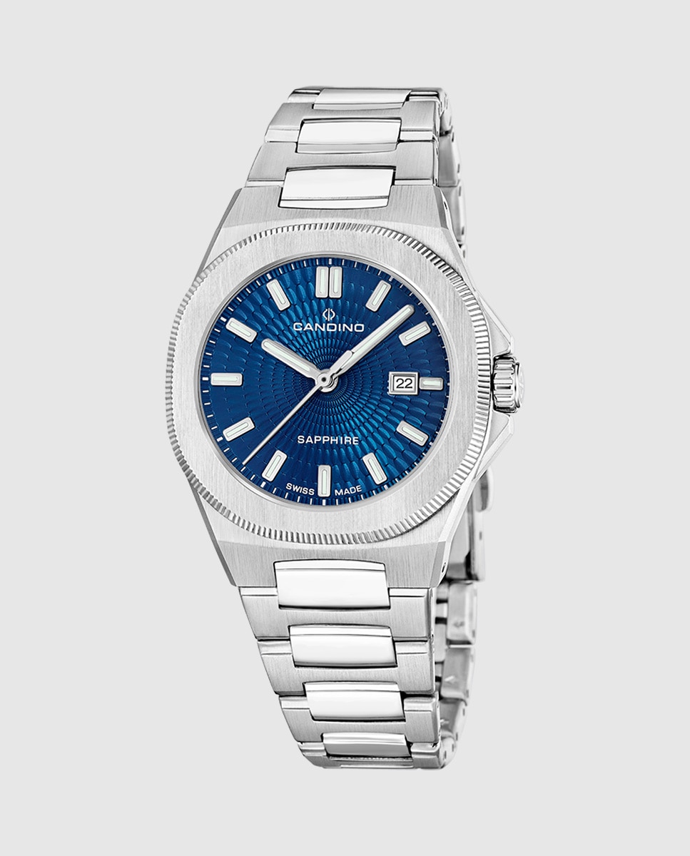 Imagen 0 de Reloj de mujer c4800/6 couple classic de acero plata Plata