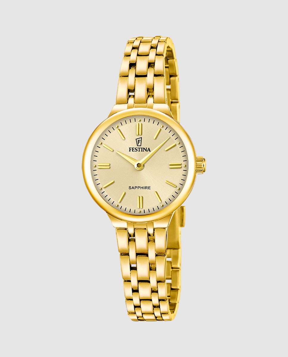 Imagen 0 de Reloj de mujer f20745/2 mademoiselle de acero oro Oro