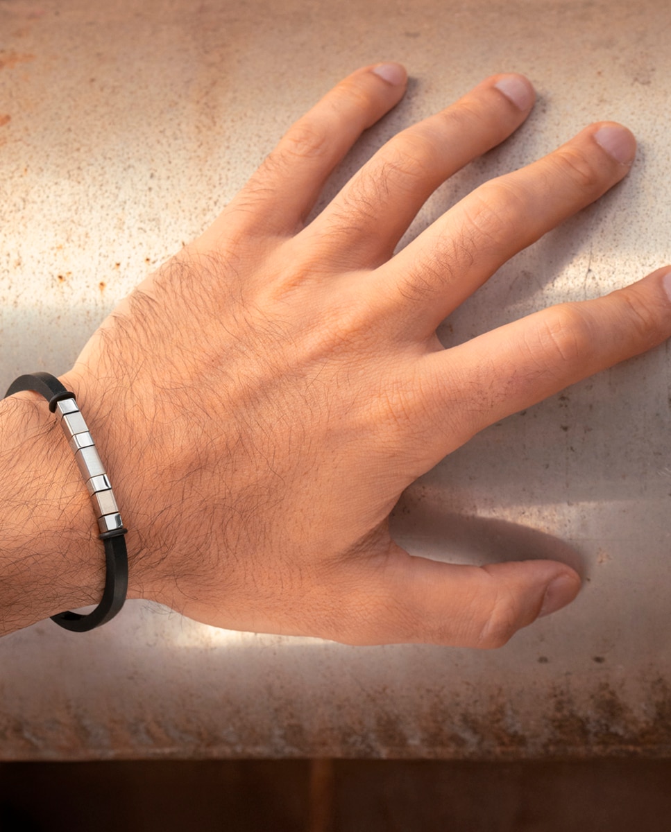 Pulsera de hombre lotus style ls2538-2/1 silent impact - Plata Plata-2