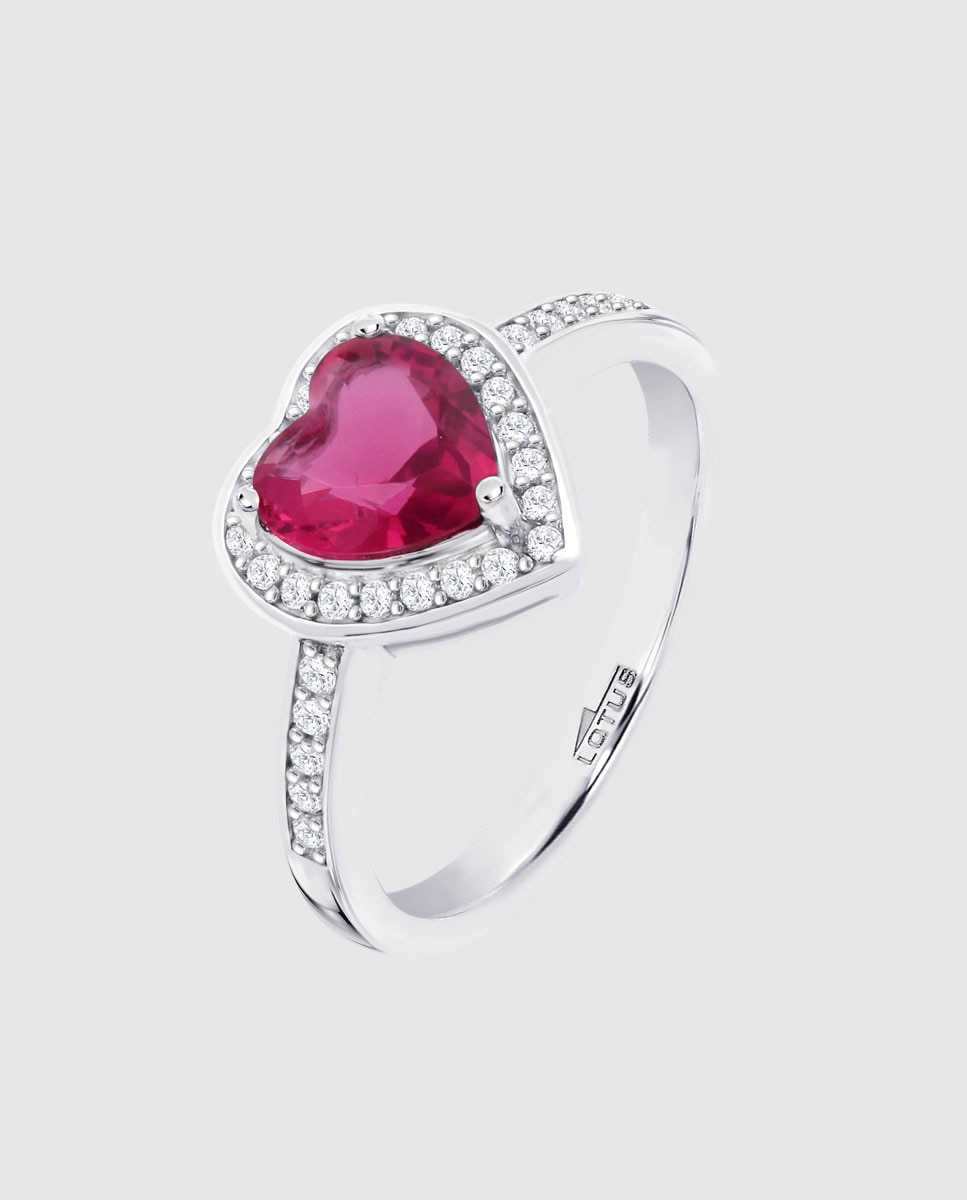 Anillo lotus silver lp3784-3 colors de plata acabado brillo - Plata Plata-1