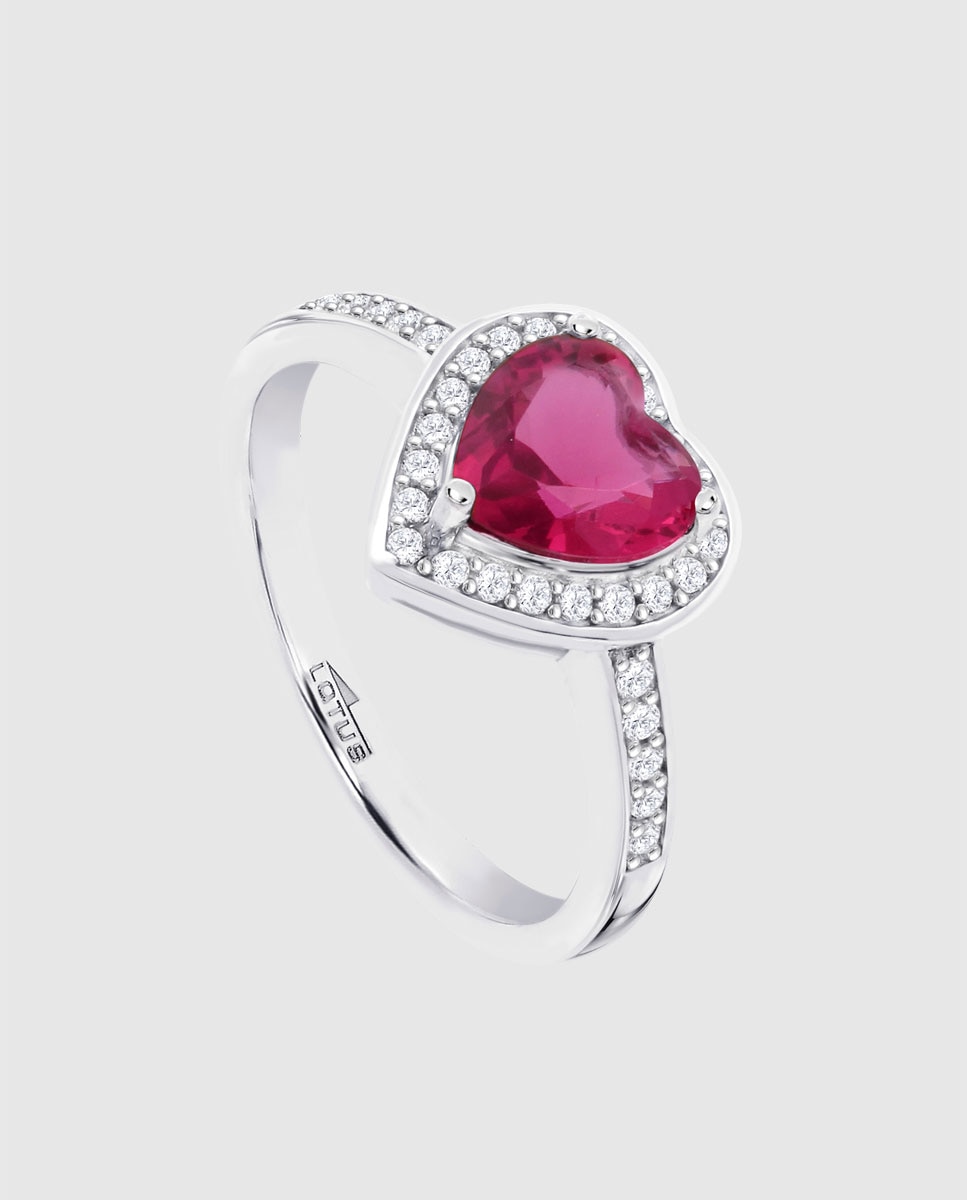 Anillo lotus silver lp3784-3 colors de plata acabado brillo - Plata Plata-2