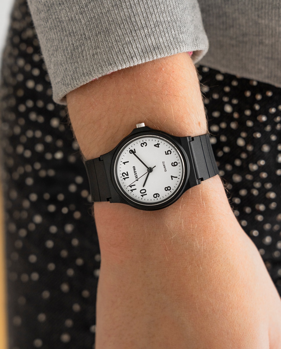 Reloj analógico de mujer K5880 5 Sweet Time de caucho - Calypso - Negro Negro-2