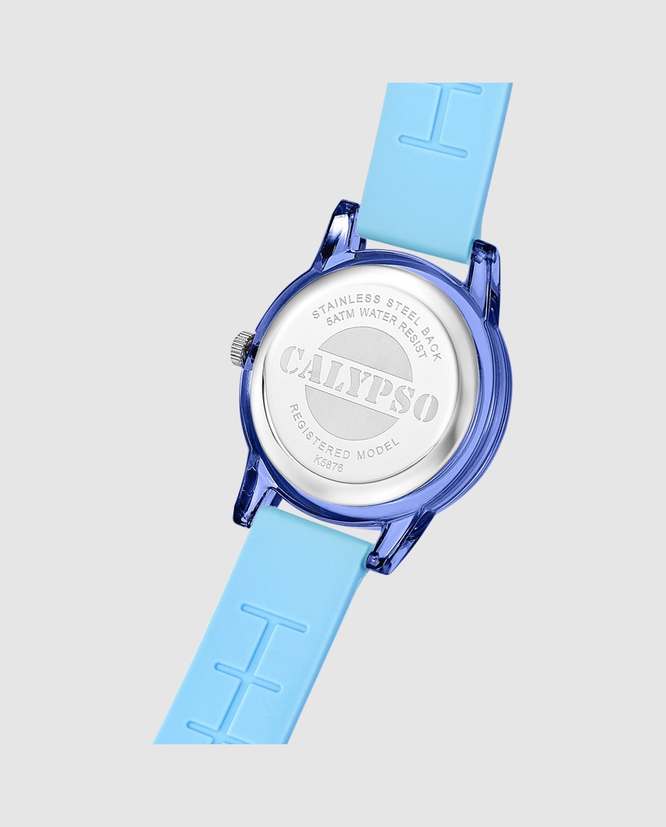 Reloj de niña k5876/2 junior collection de caucho - Calypso - Azul Azul-3
