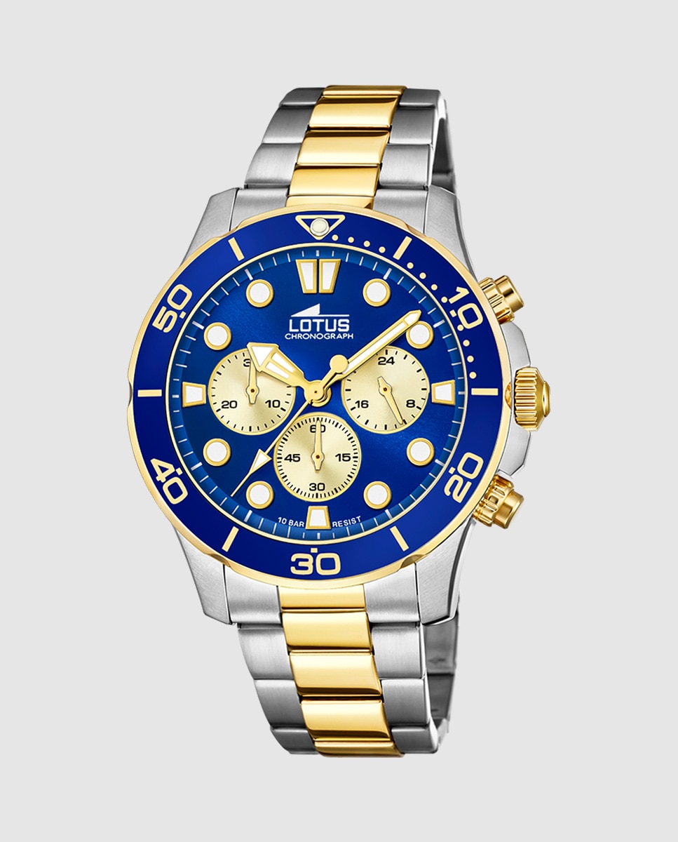 Imagen 0 de Reloj de hombre 18757/6 excellent de acero inoxidable Multicolor