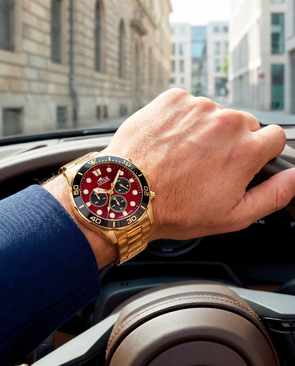 Reloj de hombre 18758/9 excellent de acero inoxidable - LOTUS - Plateado Plateado-4