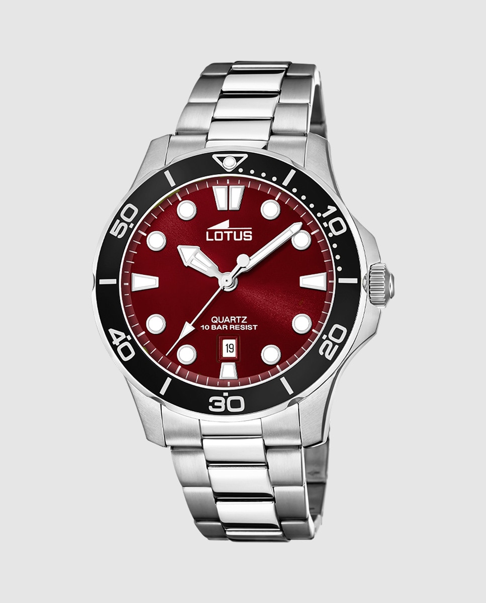 Imagen 0 de Reloj de hombre 18759/7 excellent de acero inoxidable Plateado