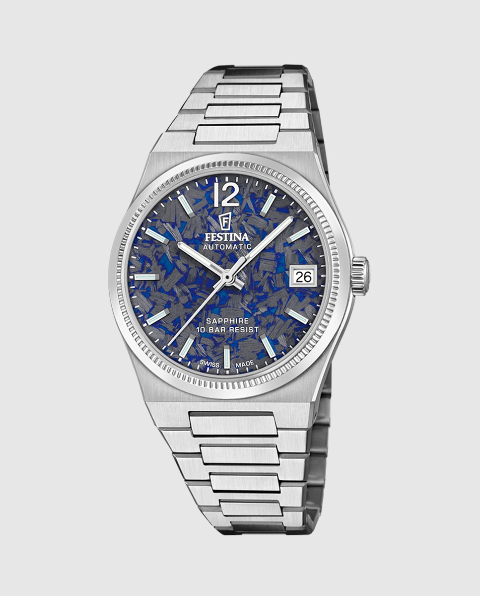 Imagen 0 de Reloj de mujer f20029/a swiss made automatico Plateado