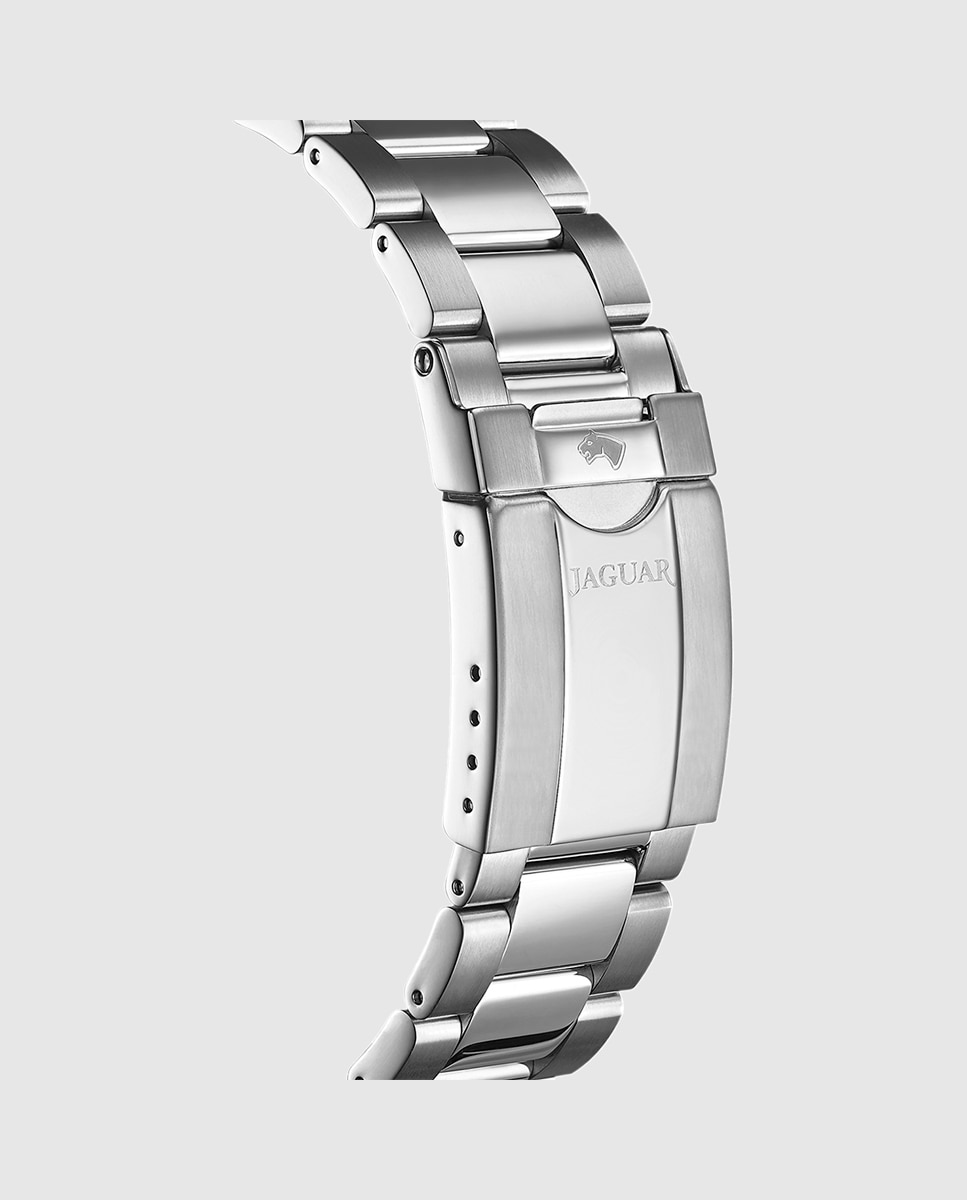 Reloj de hombre j886/c swiss made automatic de acero - Jaguar - Plata Plata-2